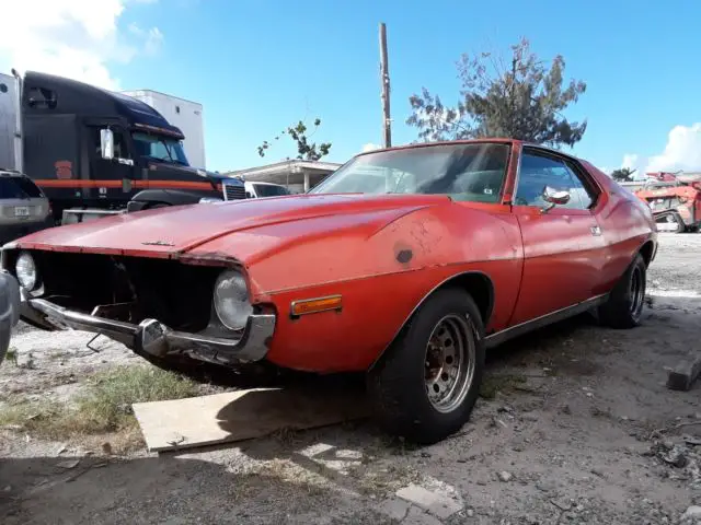 1972 amc javelin amx 360ci 727 auto runs