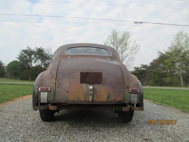1948 chevrolet fleetmaster 2 door coupe barn find after 47 years! hot rod gasser