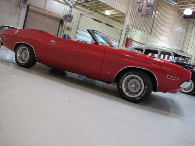 1970 red convertible!