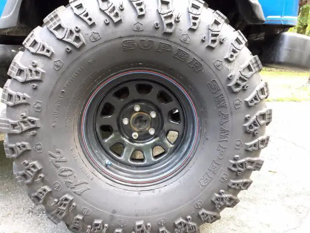 1993 jeep wrangler yj, lifted on 37" super swampers, wife says sell