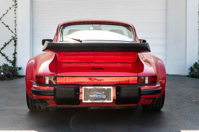 1989 porsche 911 carrera turbo 2d coupe red