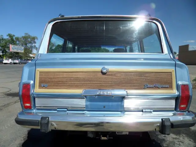1988 jeep 4x4 grand wagoneer 360 v8 a/c p/s p/w p/s loaded dry western truck