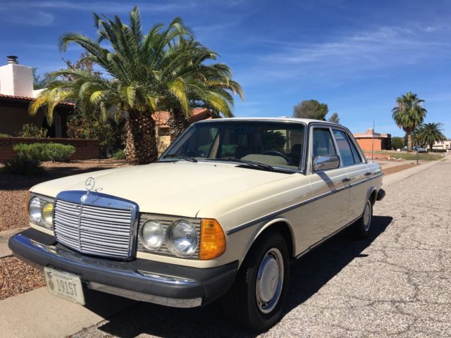 extremely rare classic 1980 mercedes 240 d arizona rust-free car