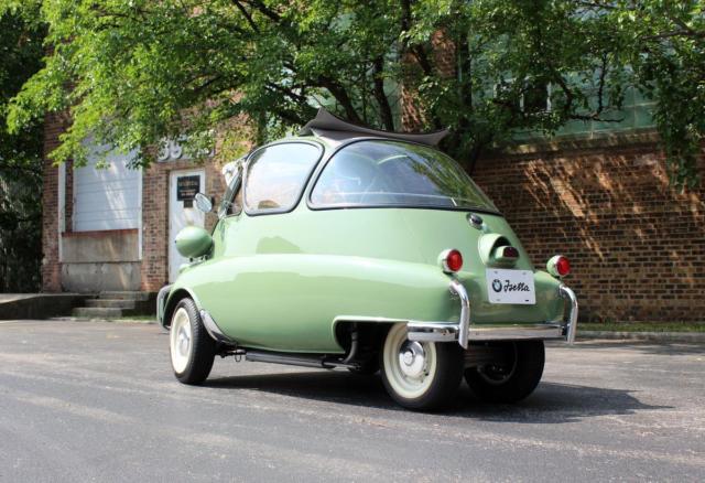 1956 bmw isetta 300 restored bubble, video