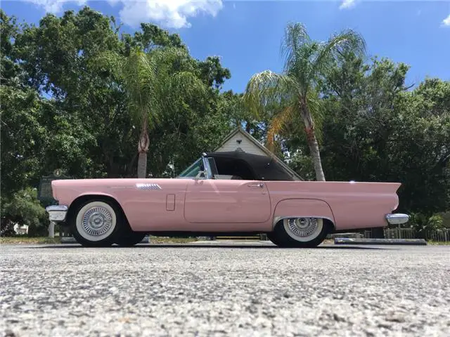 1957 ford thunderbird convertible original survivor same owner 40+ years 2 tops