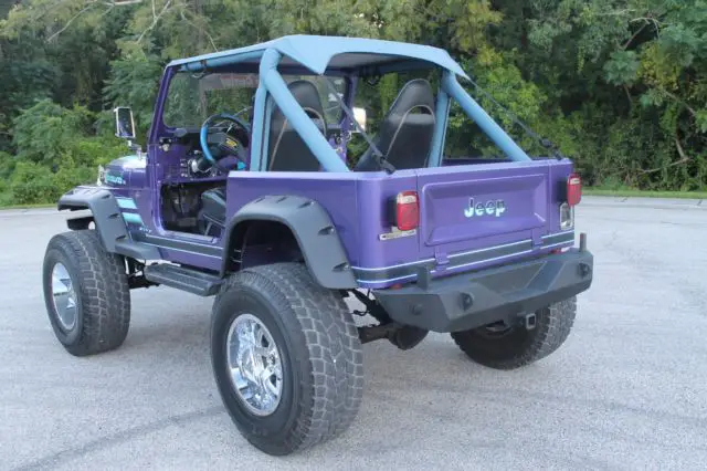 fully custom show jeep cj7 must see 5.3 automatic cj yj fuel injected wide