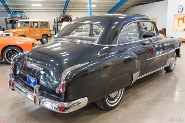 1951chevrolet deluxe coupe 235 straight 6-cyl 3-speed manual 51