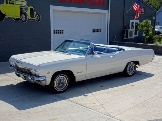 1965 chevrolet impala super sport numbers match survivor convertible low reserve