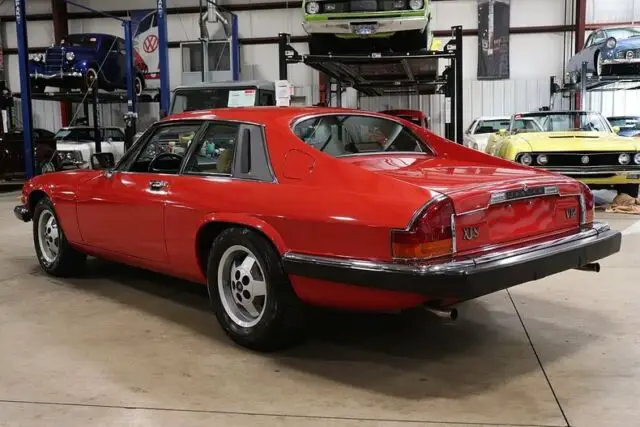 1986 jaguar xjs 92374 miles sebring red coupe 5.3l v12 automatic