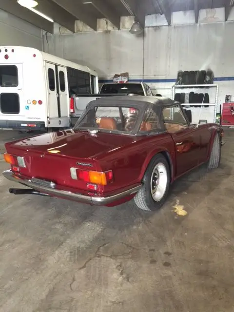 1971 triumph tr6 - rare, good condition convertible, classic styling!!