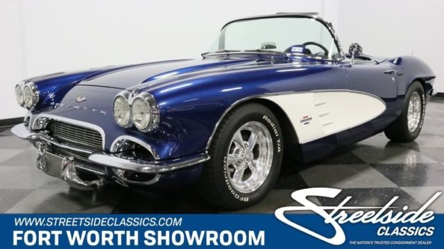1961 chevrolet corvette restomod convertible 350 v8 crate 4 speed automatic clas