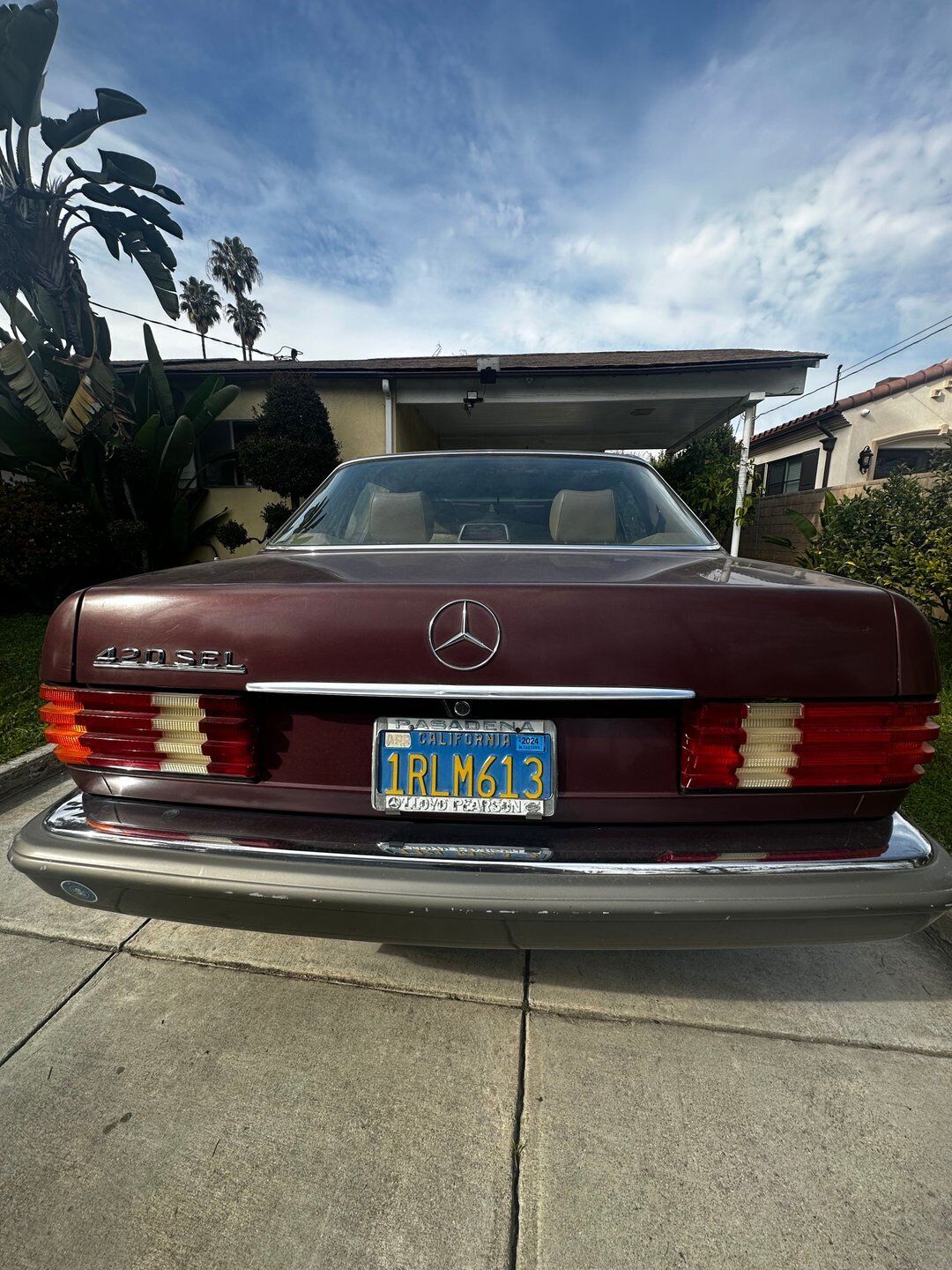 1986 mercedes-benz 400-series 1986 mercedes-benz 420sel/ 1 owner ca car