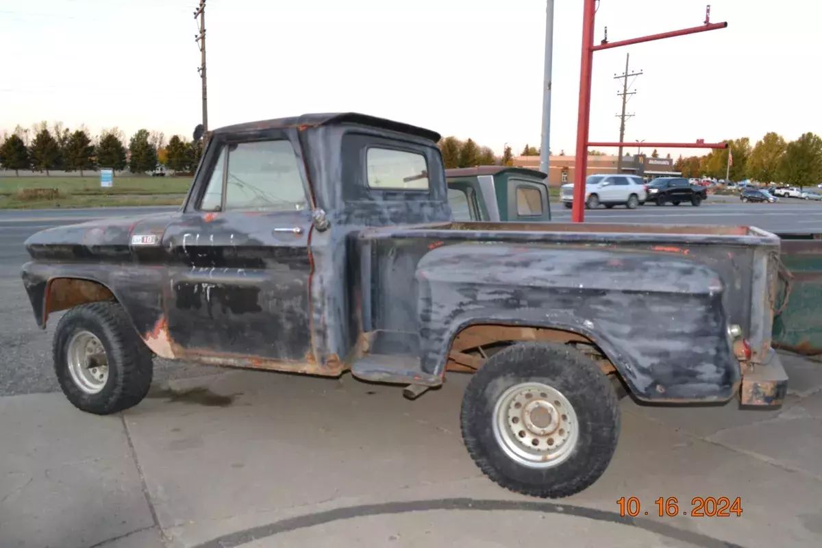 1965 chevrolet ck 10 stepside short box project truck