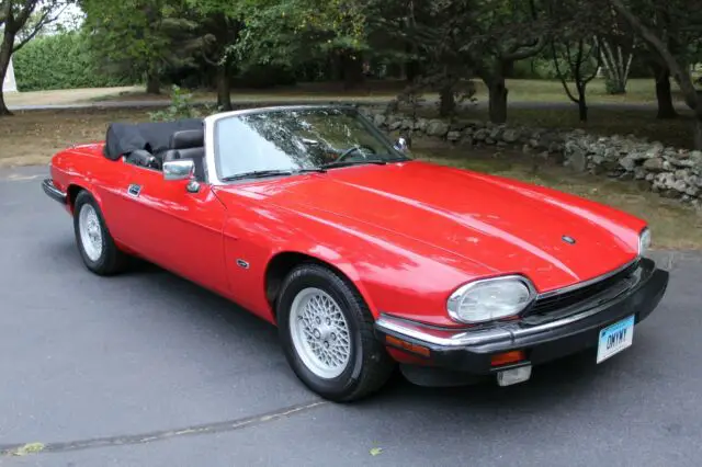 extremely rare factory 5 speed 4.0 6 cylinder xjs, one owner car
