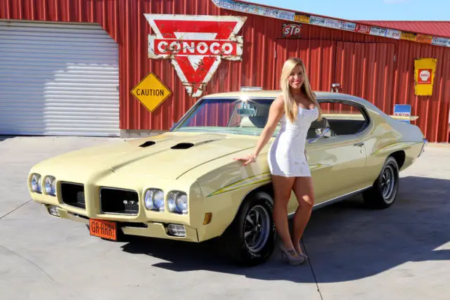 1970 pontiac gto the judge sierra yellow 400 v8 automatic