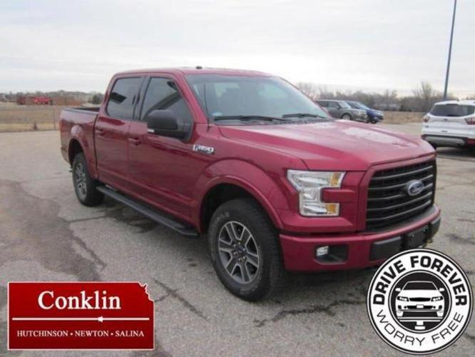2016 ford f-150 xlt 4x4 xlt 4dr supercrew 5.5 ft. sb for sale in newton, kansas
