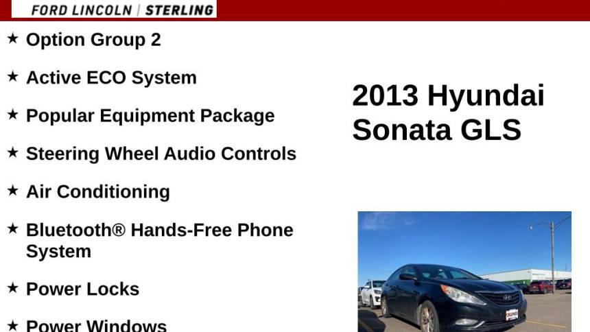 2013 hyundai sonata gls