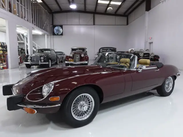 1974 jaguar e-type series iii roadster, matching numbers engine & drivetrain!