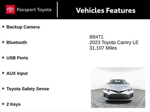 2023 toyota camry le