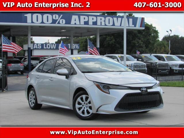 2022 toyota corolla le
