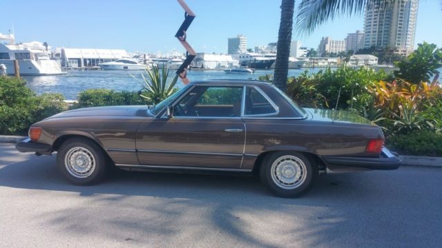 1979 mercedes-benz 450sl two owners all books and records great classic