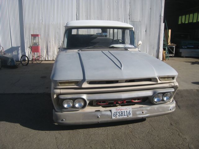 61 gmc suburban carry all rat rod chevy hot rod