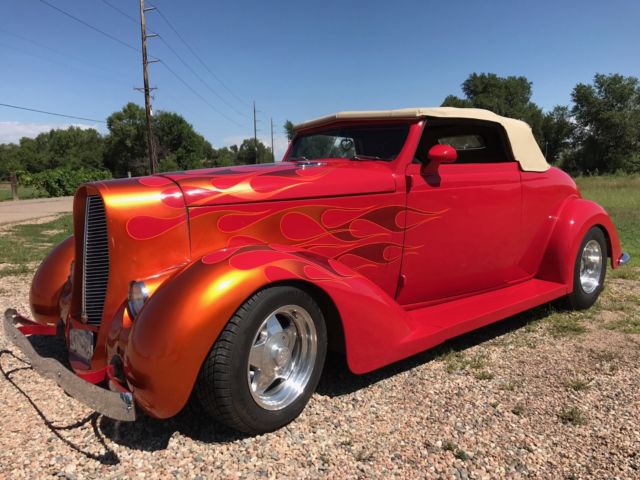 1936 chrysler custom roadster, super sharp!
