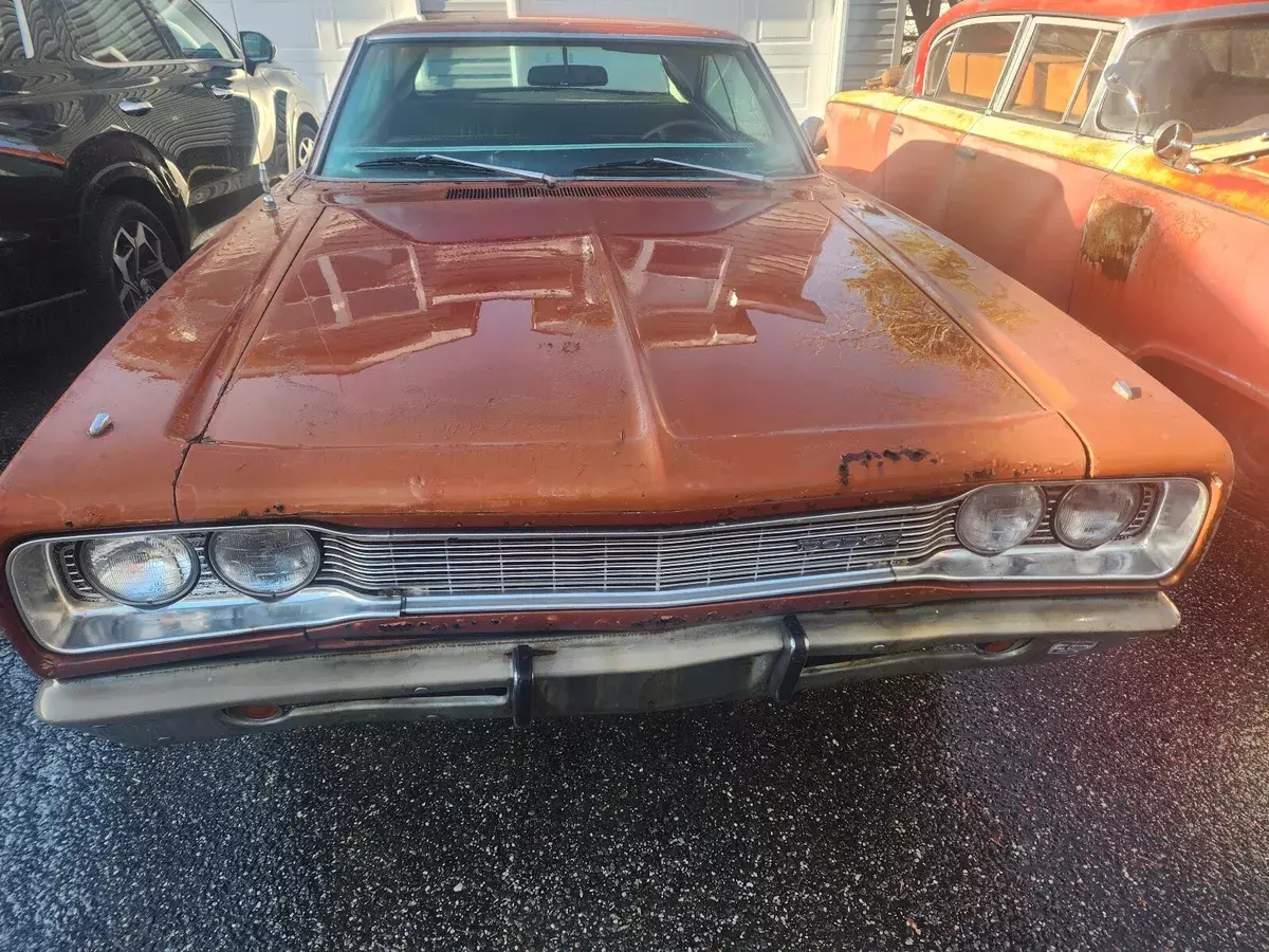 1969 dodge coronet orange rwd automatic 440
