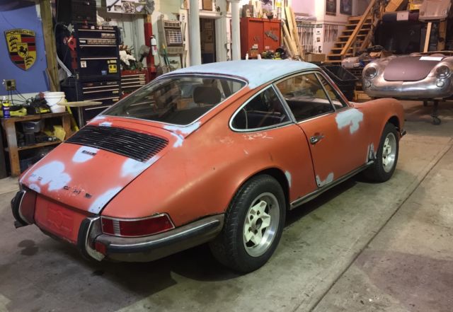 1969 porsche 911e coupe project - no reserve