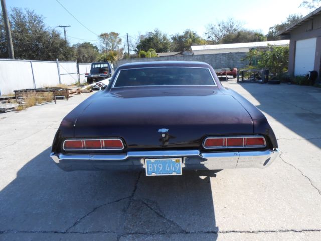 1967 chevrolet caprice /impala ,2dr, 350v8, p/g trans, p/s, p/b, a/c, no res