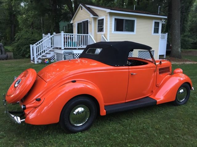 1936 ford roadster. all original henry ford steel. fresh restoration