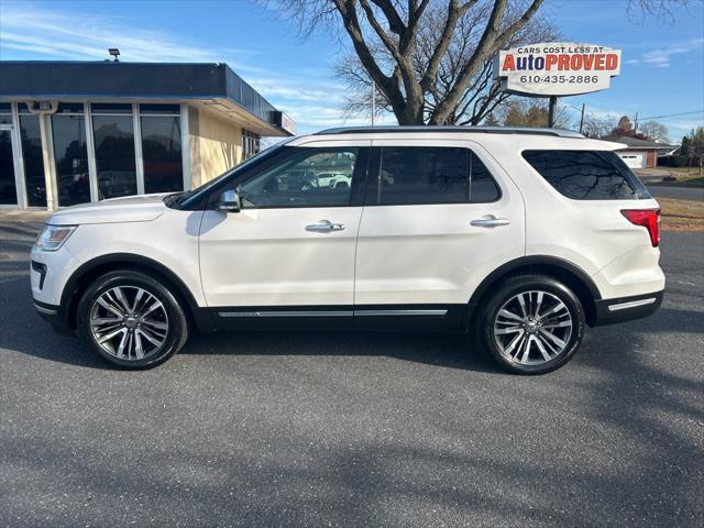 2018 ford explorer platinum