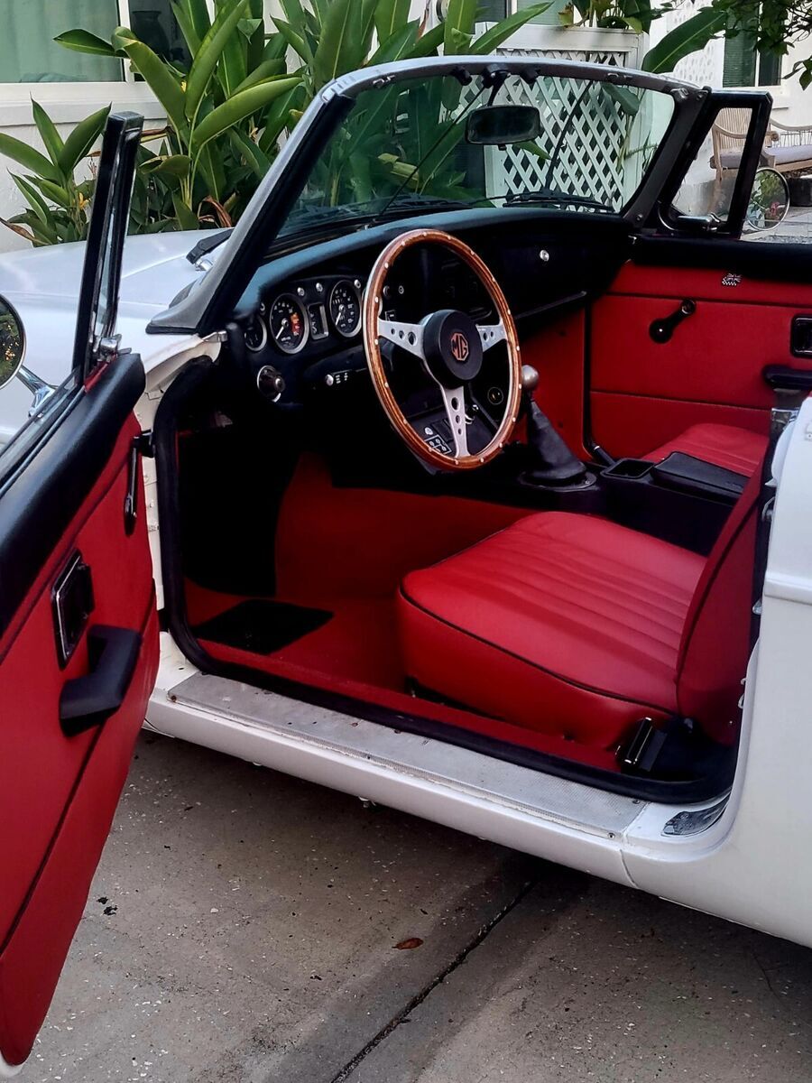 mgb mk ii is an original with updates to the exterior and interior