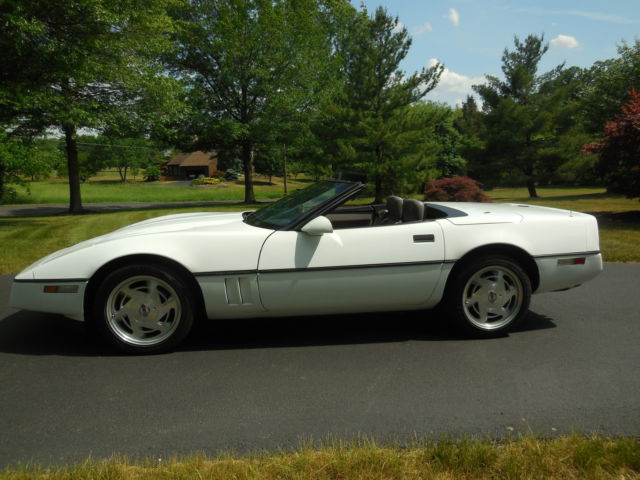 1989 corvette 6-speed convertible original