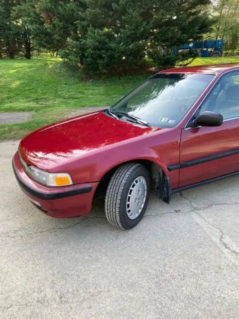 1990 honda accord lx 2.2l pgmi 4spd automatic 4 door
