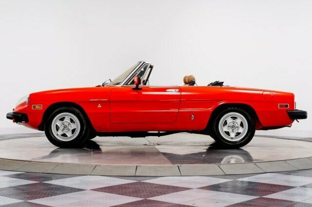 1982 alfa romeo spider veloce 2d convertible 2.0l i4 fi manual