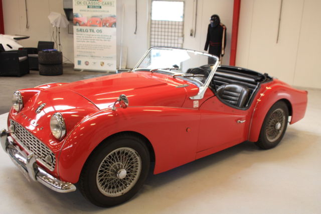 1958 triumph tr3 - all original and matching-numbers car