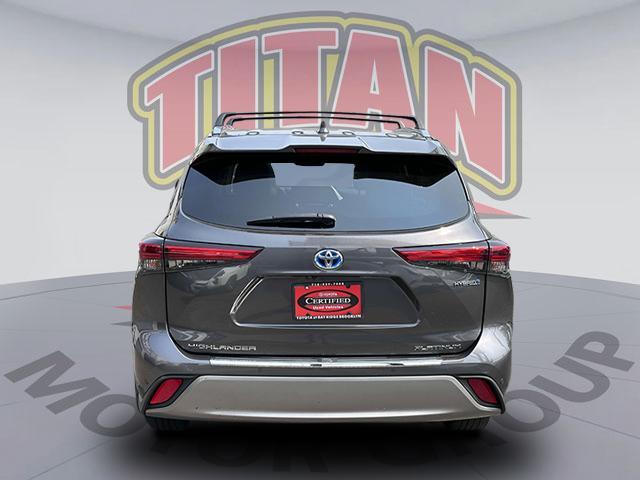 2022 toyota highlander hybrid platinum