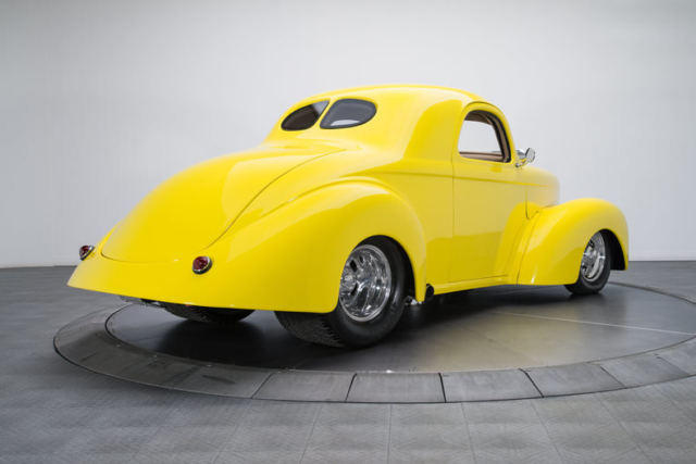 1941 willys coupe 64 miles yellow coupe 355 v8 4 speed automatic