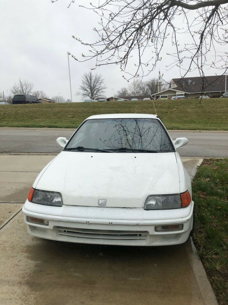 1990 honda crx si with enhanced engine
