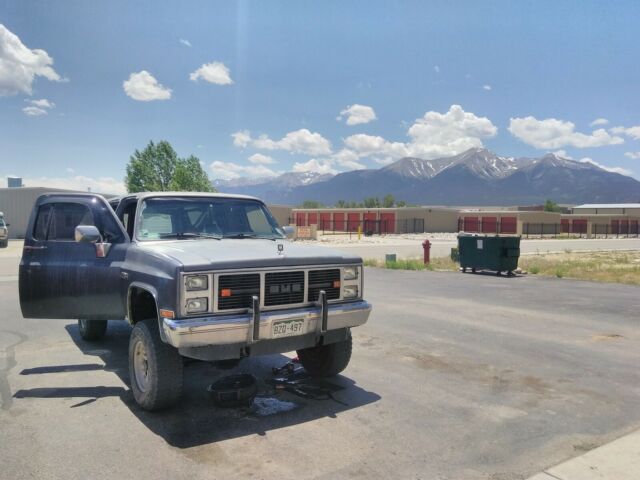 zero's grey wolf 1987 gmc suburban 4x4 celebrity owned new engine rebuilt trans