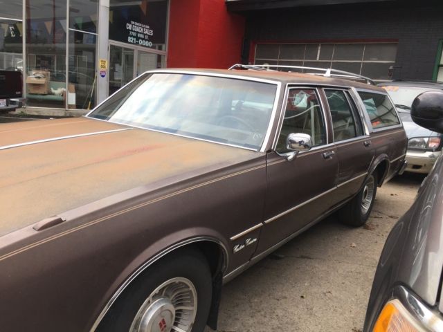 station wagon 1990 oldsmobile custom cruiser no reserve