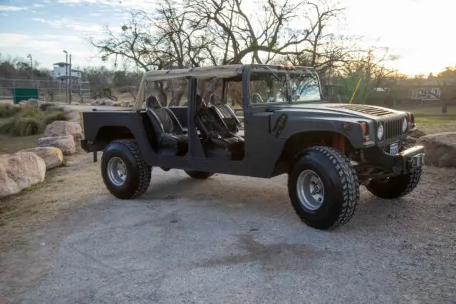 hummer h1, hotrod w/ 454, steel body, military surplus hummer components