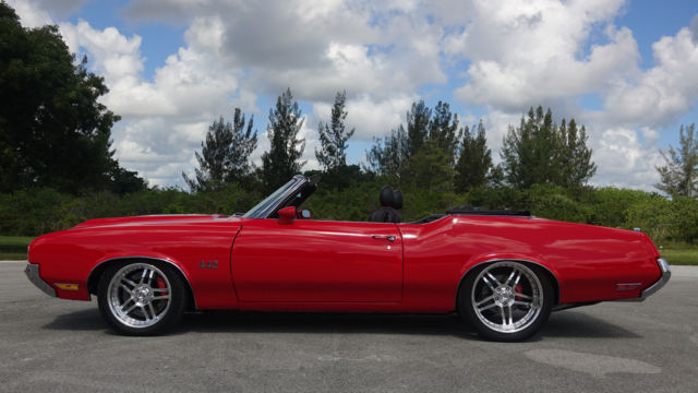 1970 oldsmobile cutlass 442 convertible "502 cid v-8/ram-jet fuel injection"