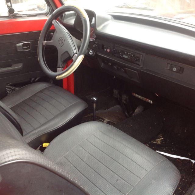 1978 volkswagen convertible clean & runs great interior is excellent low miles