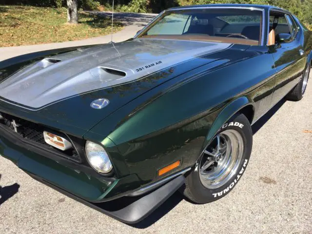 1971 ford mustang mach i 351 ram air
