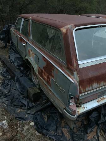1964 64 pontiac tempest wagon project car ac 326 western car