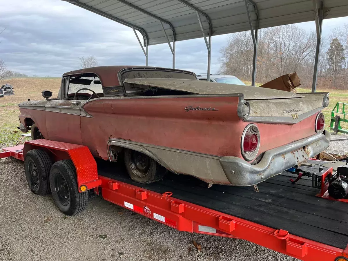1959 ford galaxie skyliner retractable hardtop convertible