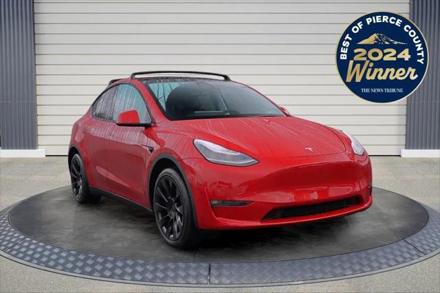 2021 tesla model y long range dual motor all-wheel drive
