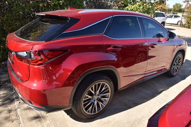 2022 lexus rx 350 f sport handling